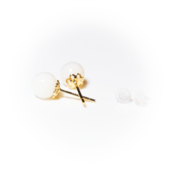 Golden pearl plug | milk-design Manufaktur