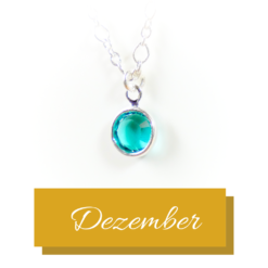 Silver birthstone | December | Remembrance jewellery